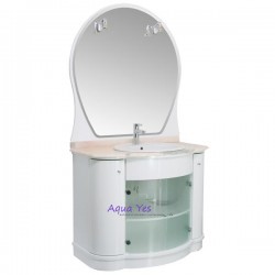 Комплект мебели Aquanet Венеция ТМ 100 NEW (бежевый мрамор)