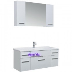 Комплект мебели Aquanet Данте 110 зеркало камерино - 2 шкафчика