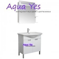 Комплект мебели Aquanet Мерлин 85 (открытое зеркало) Azur-Imex